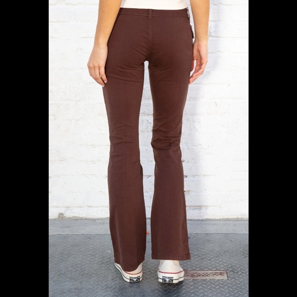 Brandy Melville brown Agatha pants - Picture 4 of 5